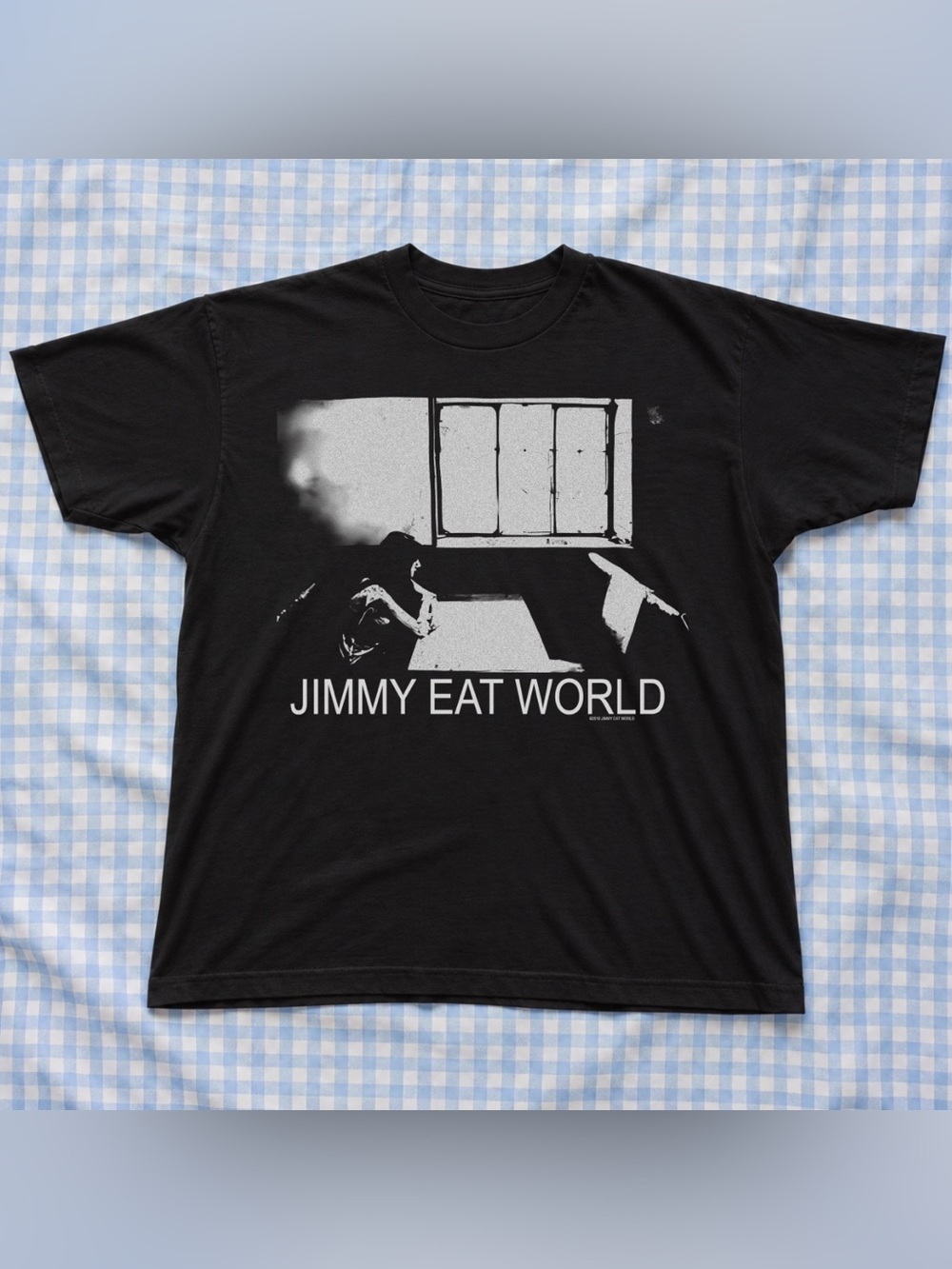 Black Jimmy Eat World Graphic Band T-Shirt